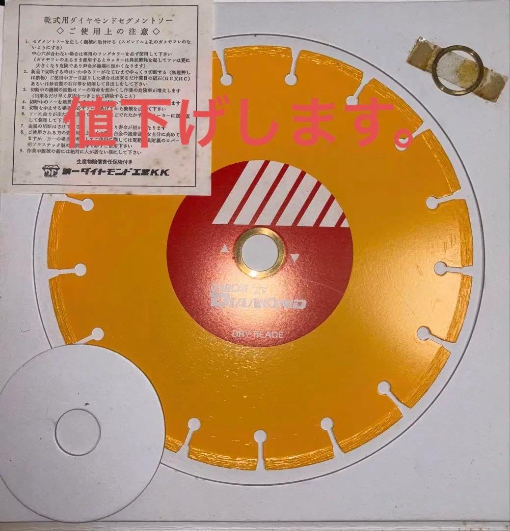 10インチ 乾式用 ダイヤモンドブレード DRY-30.5×22 外径250mm